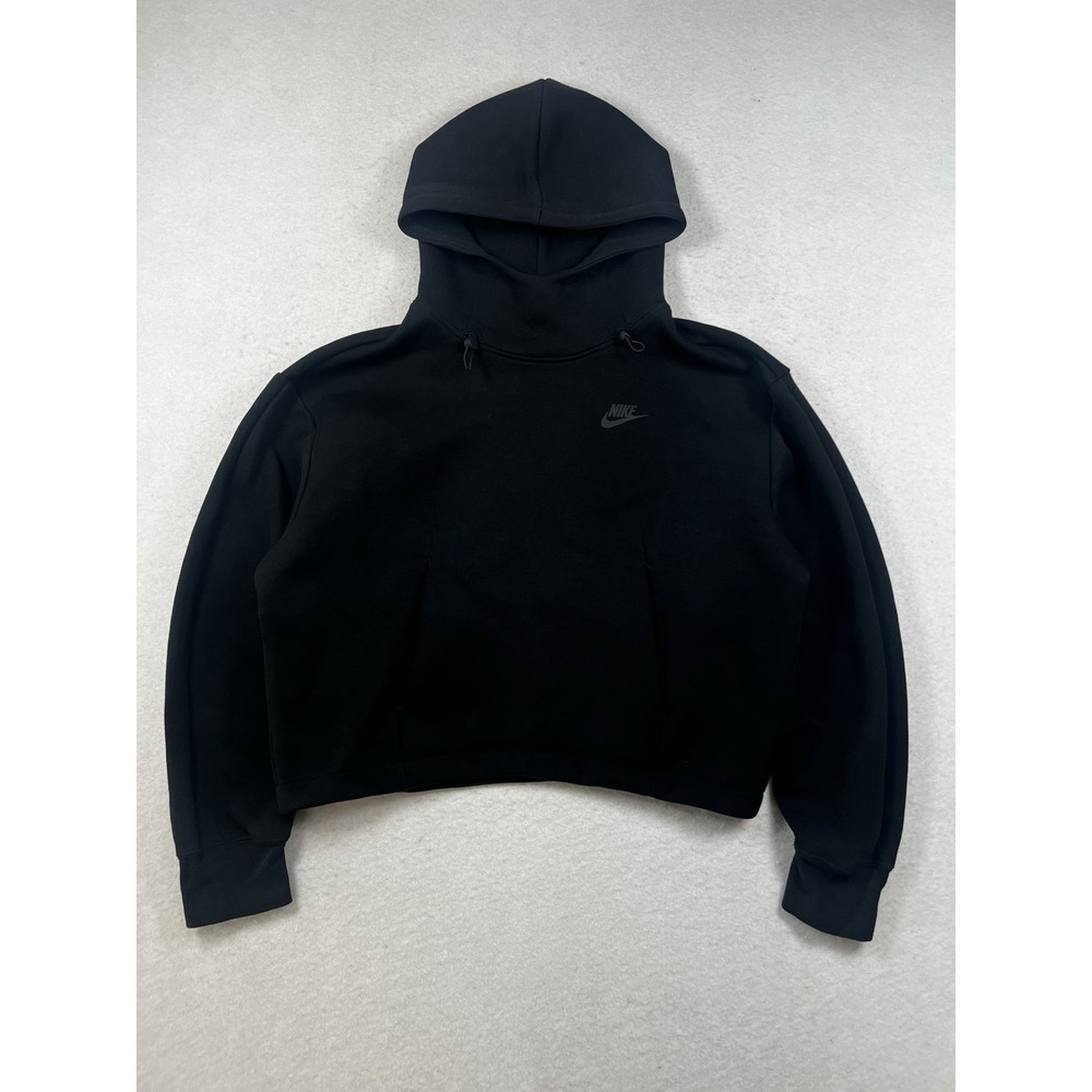 Nike Tech Fleece Women's Size S Oversized Hoodie FV6322-010 Black MSRP $130